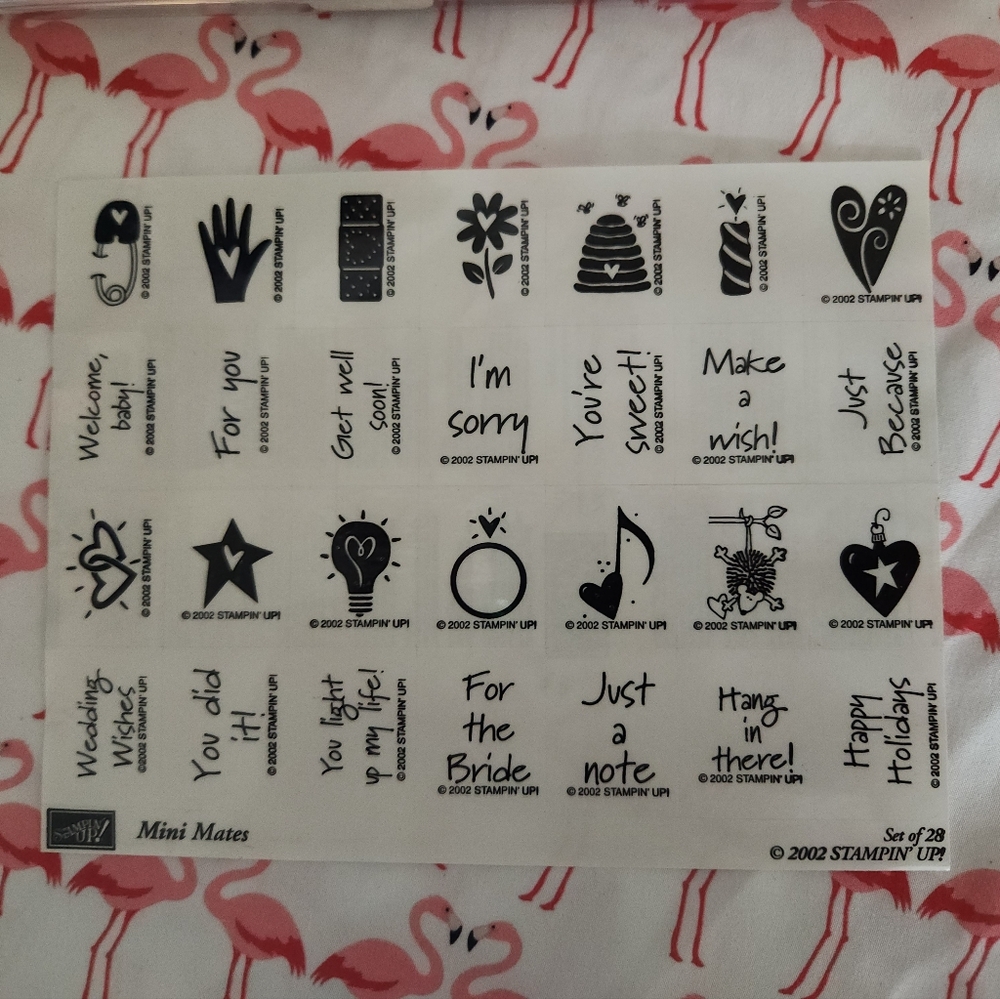 Stampin' Up! "Mini Mates" Stamp Set
